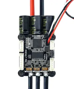 Flipsky VESC 6.7 70A Motor Sürücü - Kart ve kablolar