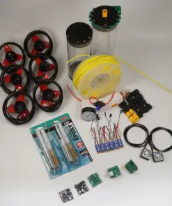 Dijital Maxi İnsansız Su Altı Aracı Geliştirme Kiti - Kit bileşenleri