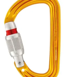 Petzl Sm'D Screw-Lock Karabina - Sarı gövde ve kilit