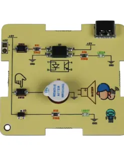 Mucif Müküp Elektronik Eğitim Kartları - Sarı kartın devre yüzü