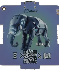 Mucif Müküp Elektronik Eğitim Kartları - Fil görselli kart