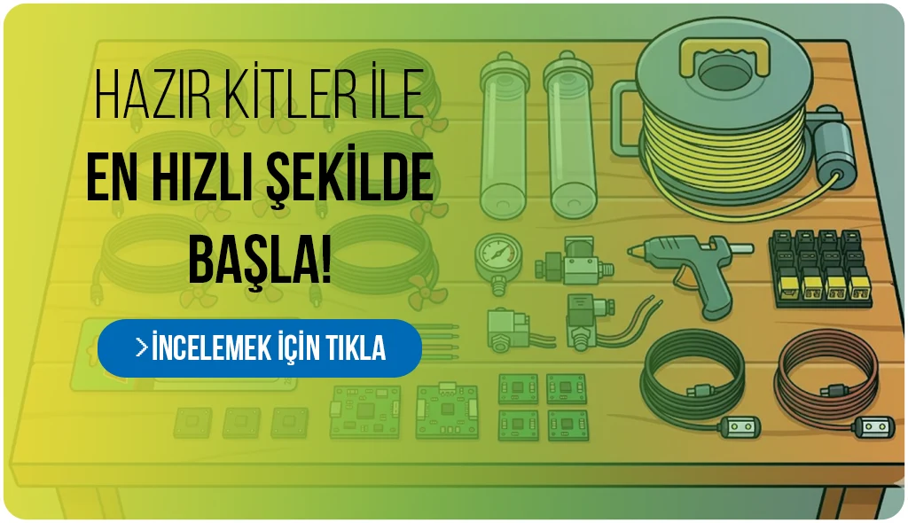hazır kitlerle en hızlı şekilde başla