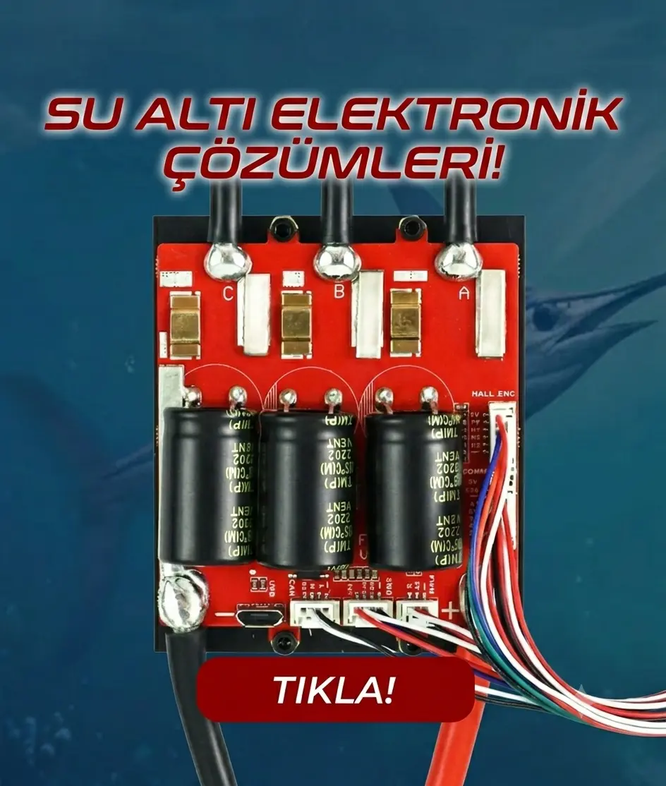 VESC 6.9 – 100A(Max 200A) Yüksek Güçlü Motor Sürücü – Flipsky Su altı elektronik çözümleri